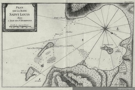 Plan de la baye Saint Louis dans l'Isle de St. Domingue, 1764