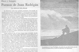 Poemas de Juan Radrigán