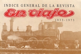 Índice general de la revista En Viaje : 1933-1973