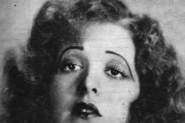 Consuelo de Guzmán, artista chilena que hizo en Hollywood el primer cinedrama hablado en español, ca. 1930