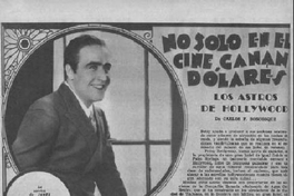 No sólo en el cine ganan dólares los astros de Hollywood