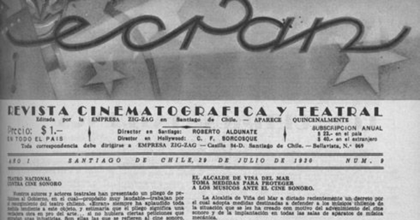 Chismografía hollywoodense, julio de 1930