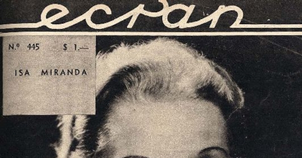 Ecran : nº 445, 1 de agosto de 1939