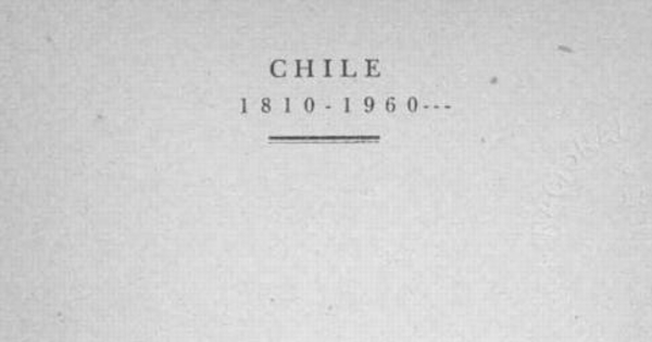 Evolución de las letras chilenas : 1810-1960