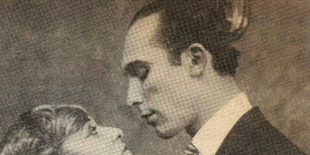 Silvia Villalaz y Jorge Infante, protagonistas de Martín Rivas, 1925