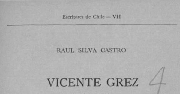 Vicente Grez (1847-1509)