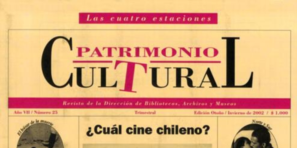 Revista Patrimonio cultural Nº 25