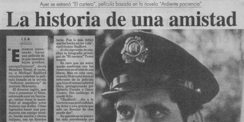 La historia de una amistad