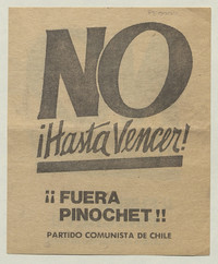 No ¡hasta vencer!