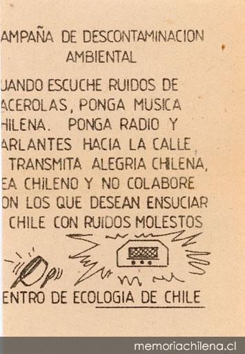 Campaña de descontaminación ambiental, 1983-1988