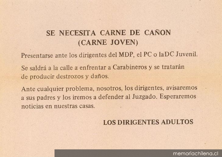 Se necesita carne de cañón, 1983-1988