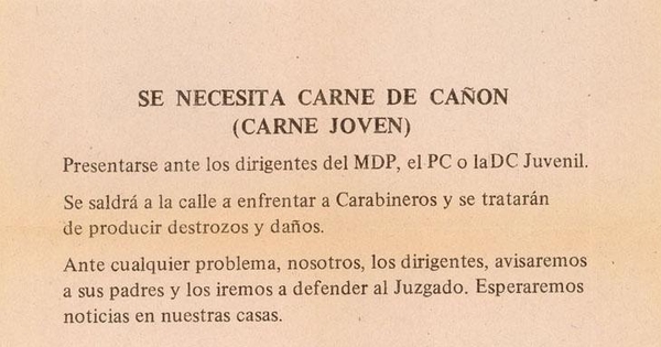 Se necesita carne de cañón, 1983-1988