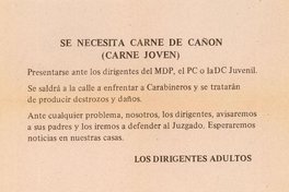 Se necesita carne de cañón, 1983-1988