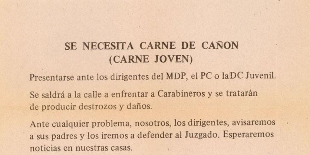 Se necesita carne de cañón, 1983-1988