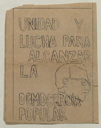 Unidad y lucha para alcanzar la democracia popular, 1983-1988