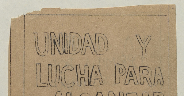 Unidad y lucha para alcanzar la democracia popular, 1983-1988