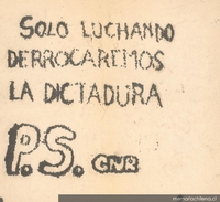 Sólo luchando derrocaremos la dictadura, 1983-1988