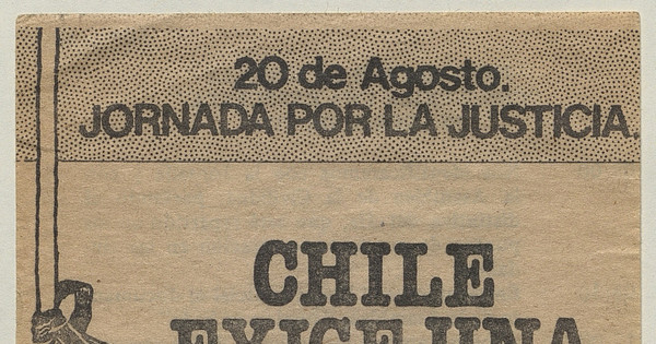 Jornada por la justicia, 1983-1988