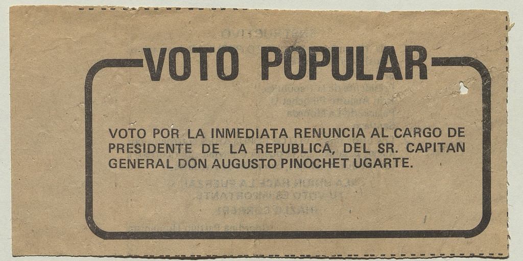 Voto Popular, 1983-1988