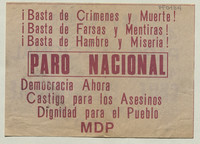 Paro nacional
