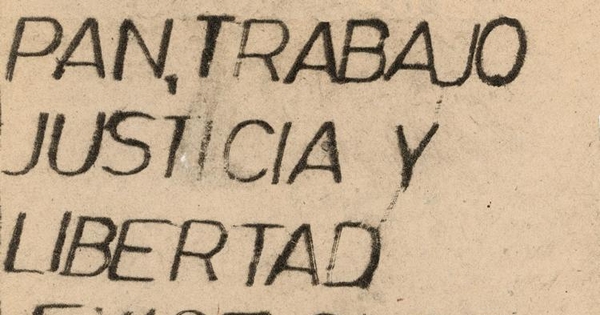 Pan, trabajo, justicia y libertad, 1983-1988