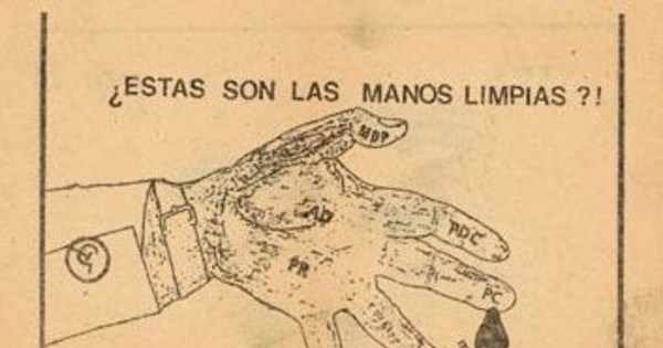 ¿Estas son las manos limpias?, 1983-1988