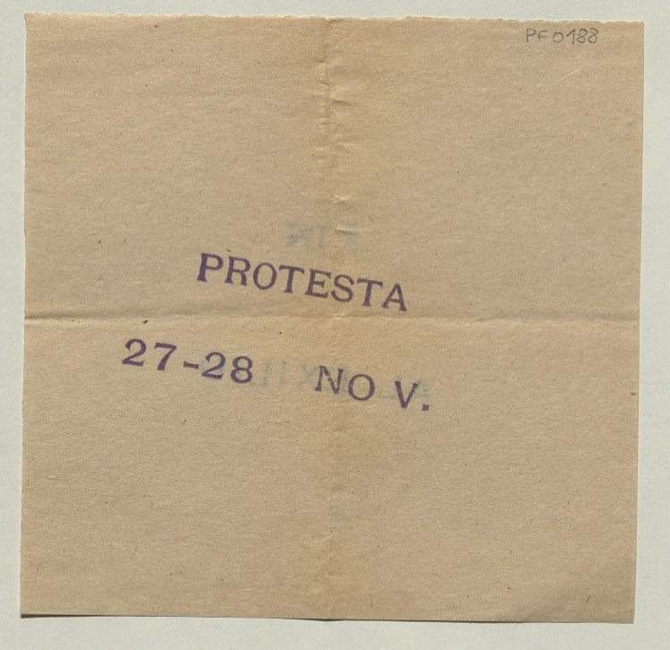 Protesta 27-28 nov.