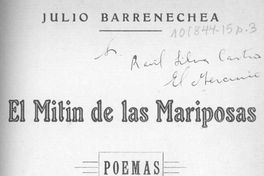 El mitin de las mariposas : poemas