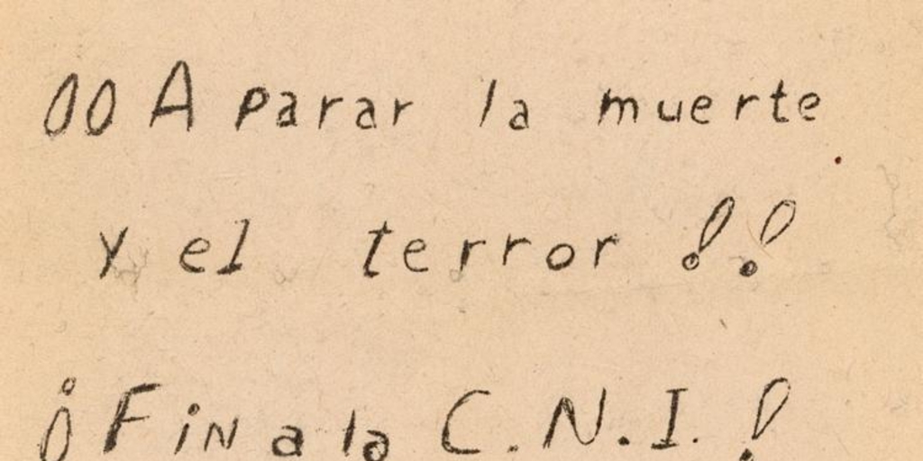¡A parar la muerte y el terror! : ¡Fin a la CNI!, 1983-1988