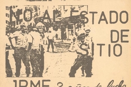 No al Estado de Sitio, 1983-1988