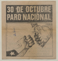 30 de octubre Paro Nacional, 1983-1988