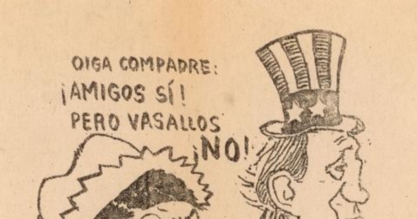 Oiga compadre : ¡amigos sí!, pero vasallos ¡no!, 1983-1988