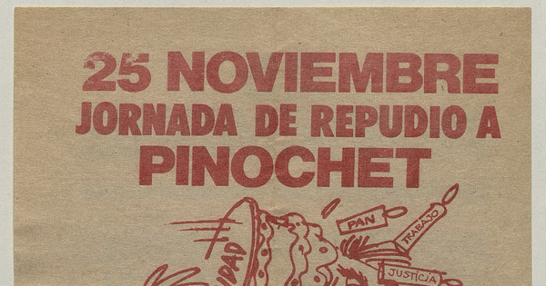 Jornada de repudio a Pinochet, 1983-1988