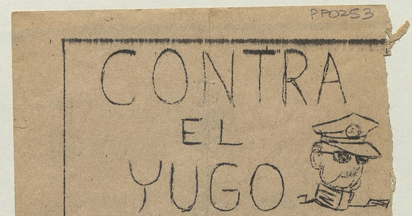 Contra el yugo militar democracia popular