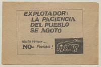 Explotador: la paciencia del pueblo se agotó