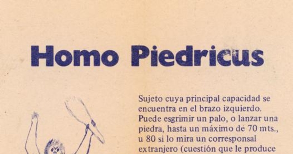 Homo Piedricus, 1983-1988