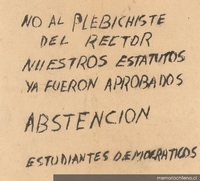 No al plebichiste, 1983-1988
