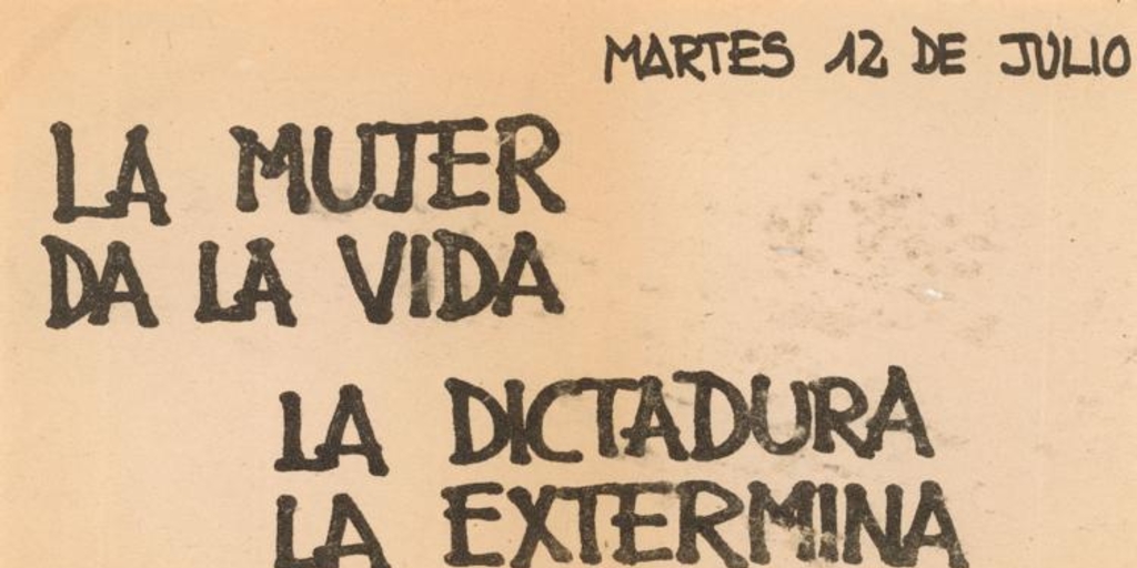 La mujer da la vida, 1983-1988