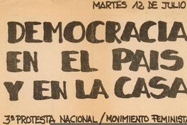 Democracia en el país y en la casa, 1983-1988