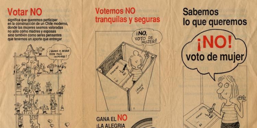 ¡No! Voto de mujer, 1988