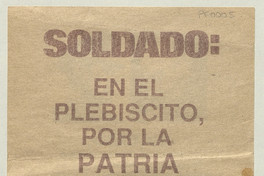 Soldado, 1988