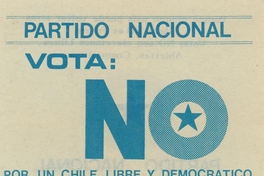 Por un Chile libre y democrático, 1988