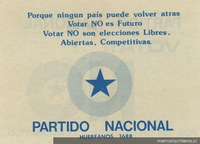 Votar No es futuro, 1988