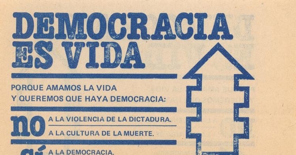 Democracia es vida, 1988