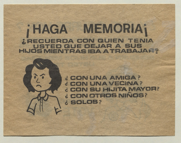 ¡Haga memoria!