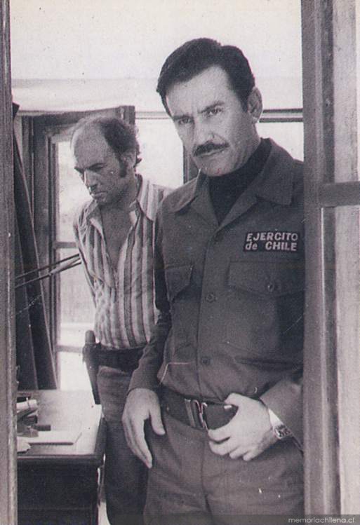 El actor Nelson Villagra protagonizando "Prisioneros desaparecidos", de Sergio Castilla en 1979