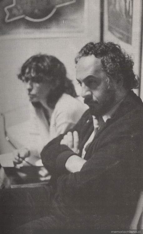 El cineasta Miguel Littin en 1984