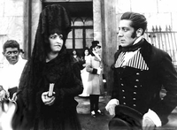 Pedro Sienna y Dolores Anzani en El Húsar de la muerte, 1925