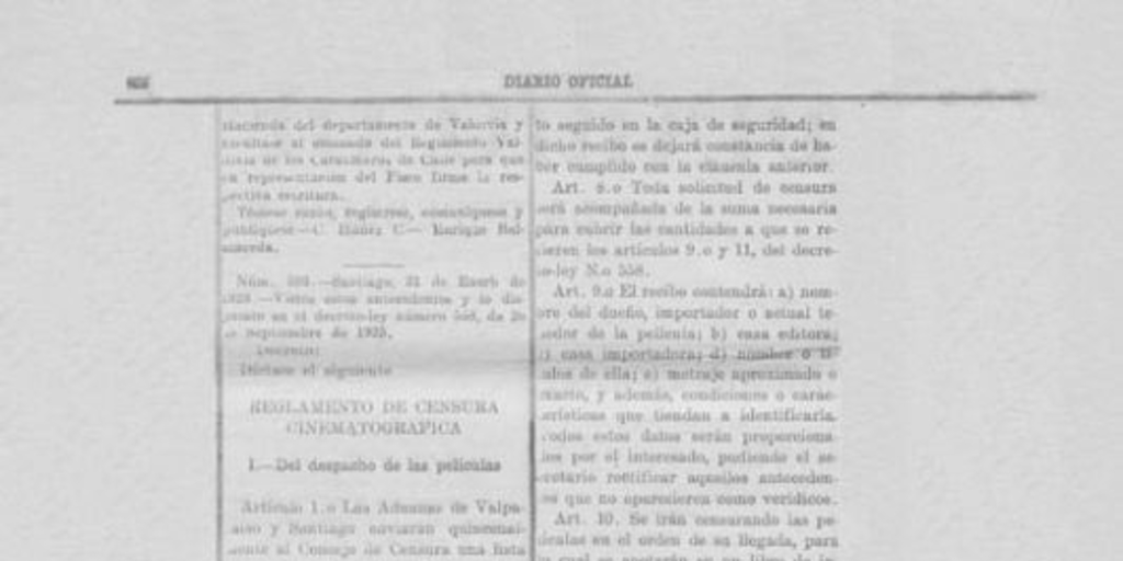Reglamento de Censura Cinematográfica