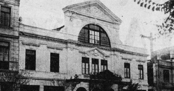 Cine Alhambra, de Valparaíso, 1917